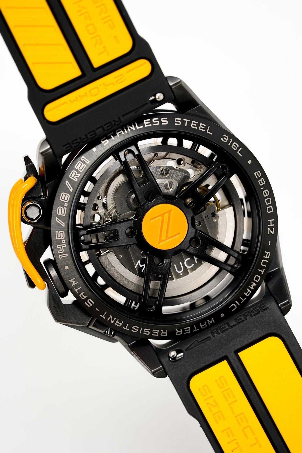 Mazzucato RIM GT Men's Chronograph Watch Yellow GT1-YL - Watches & Crystals