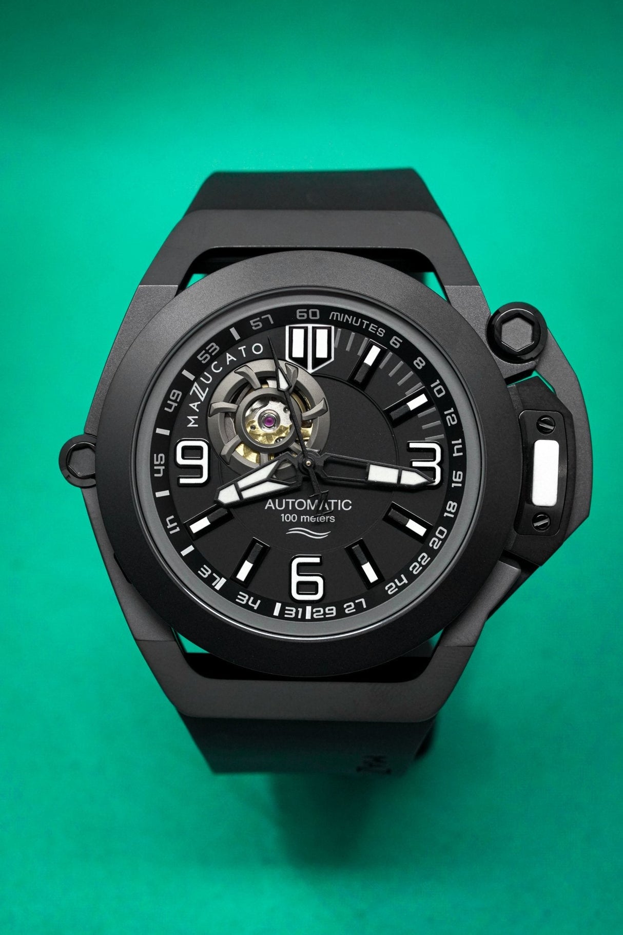 Mazzucato RIM Scuba Black - Watches & Crystals