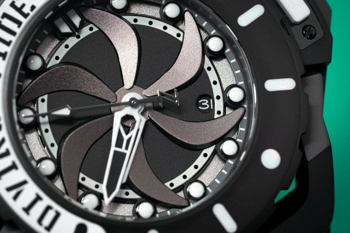 Mazzucato RIM Scuba Black - Watches & Crystals