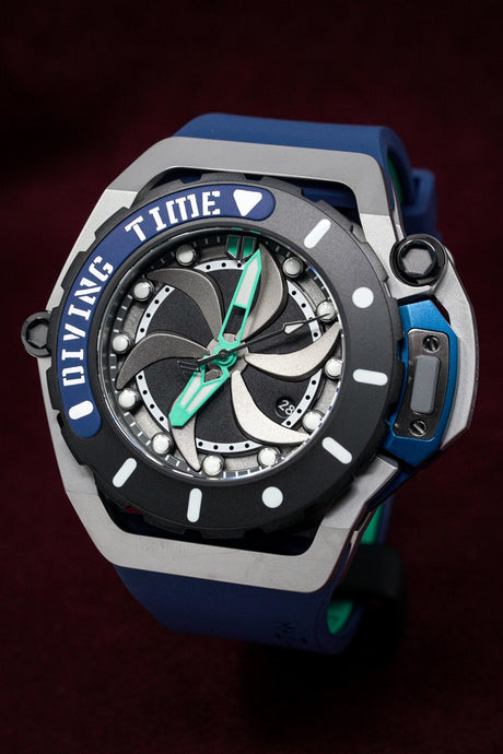 Mazzucato RIM Scuba Blue Green - Watches & Crystals