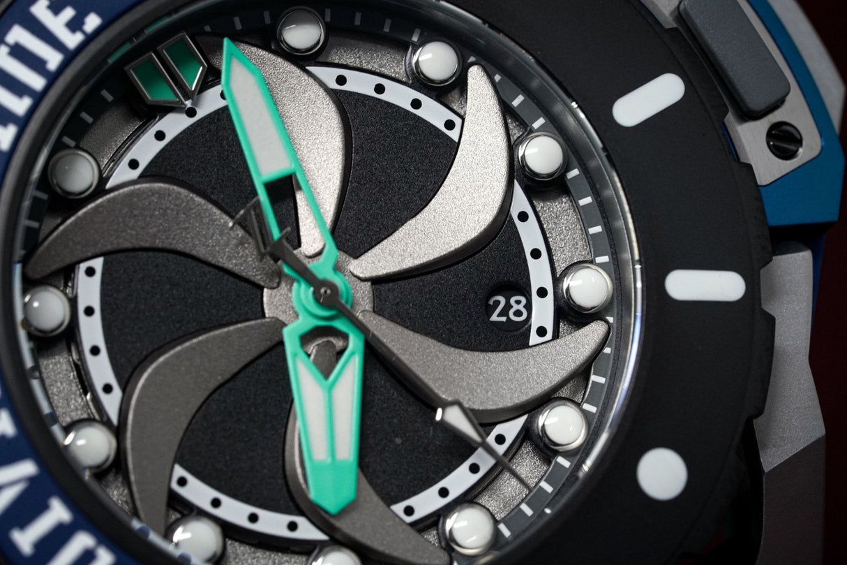 Mazzucato RIM Scuba Blue Green - Watches & Crystals