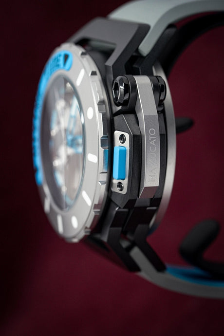 Mazzucato RIM Scuba Blue Grey - Watches & Crystals