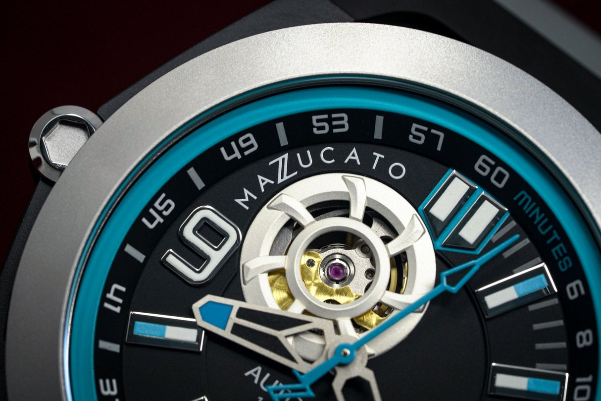 Mazzucato RIM Scuba Blue Grey - Watches & Crystals