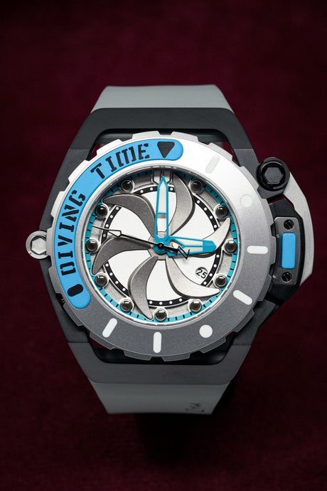 Mazzucato RIM Scuba Blue Grey - Watches & Crystals