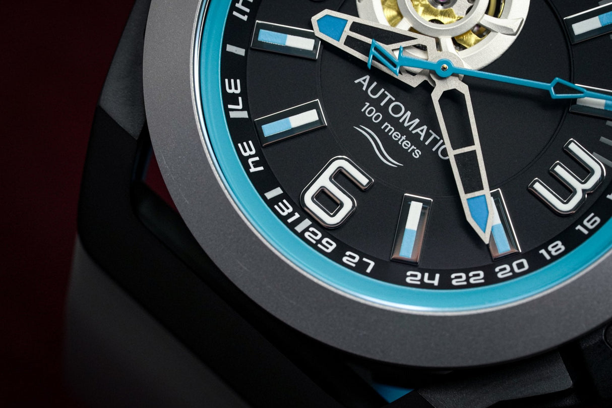 Mazzucato RIM Scuba Blue Grey - Watches & Crystals