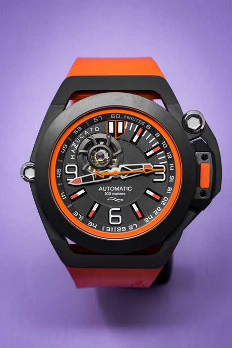 Mazzucato RIM Scuba Orange - Watches & Crystals