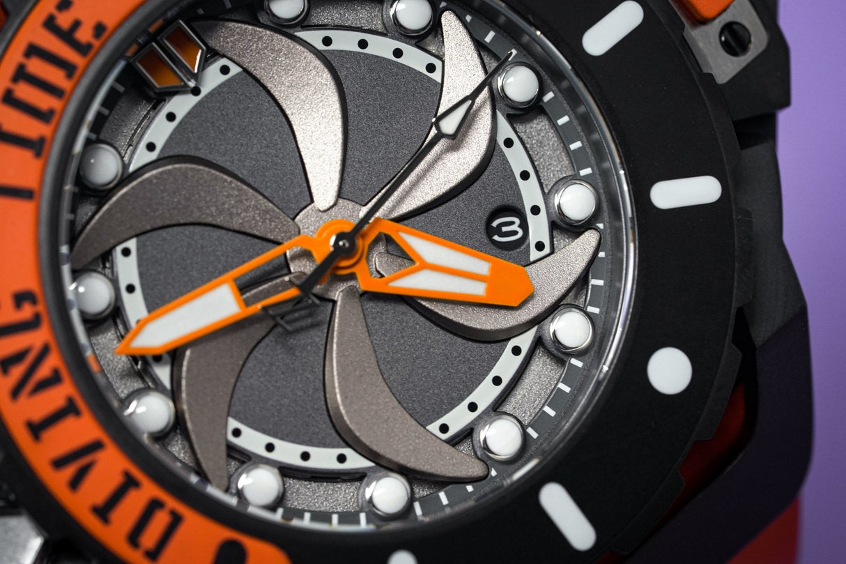 Mazzucato RIM Scuba Orange - Watches & Crystals