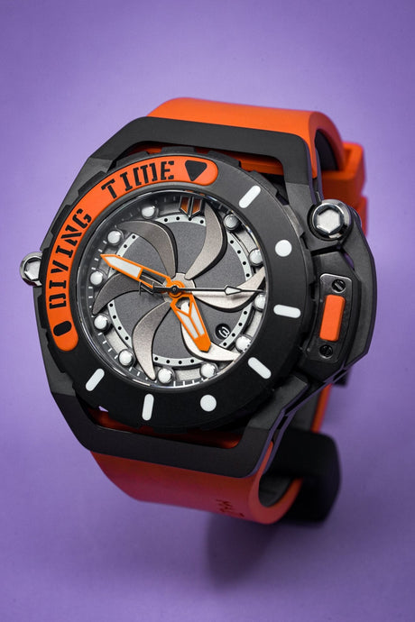 Mazzucato RIM Scuba Orange - Watches & Crystals