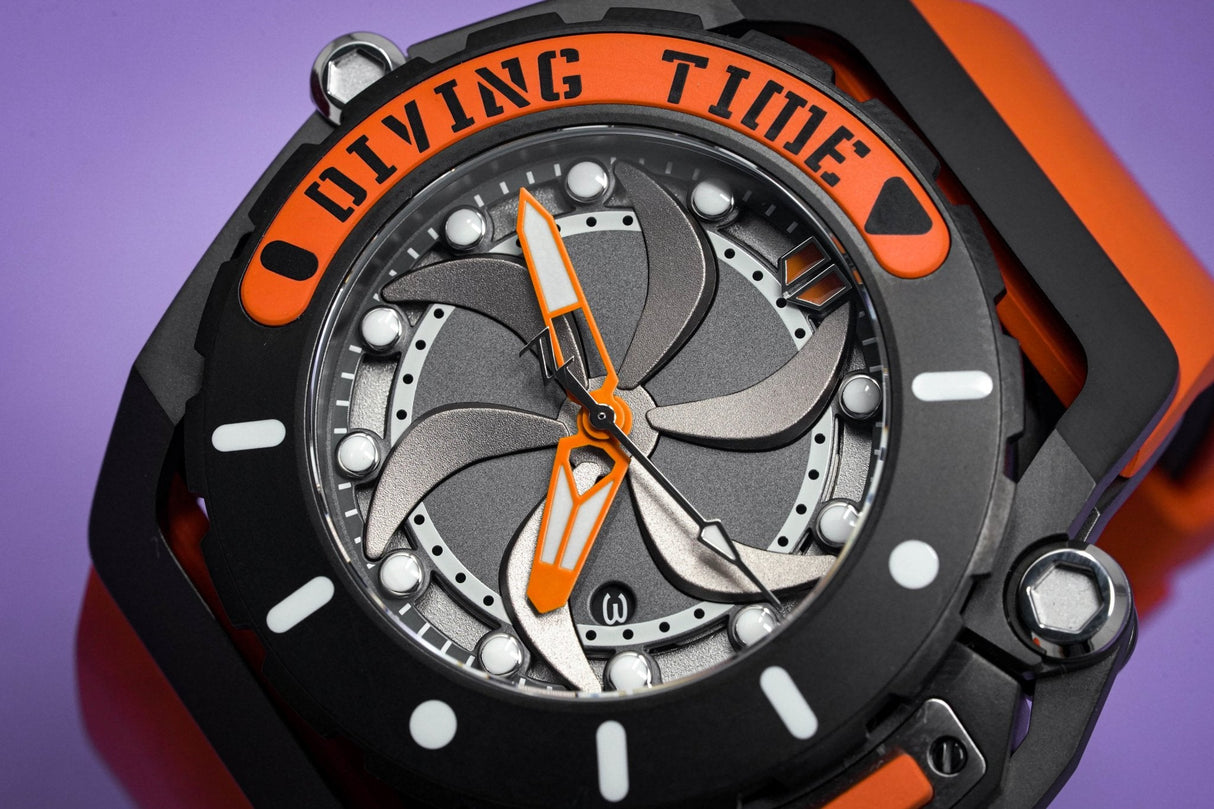 Mazzucato RIM Scuba Orange - Watches & Crystals