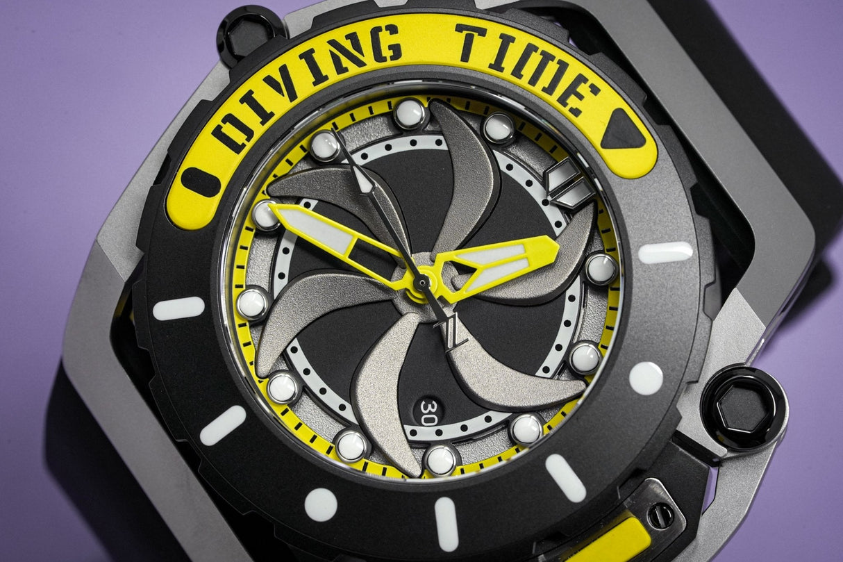 Mazzucato RIM Scuba Yellow - Watches & Crystals