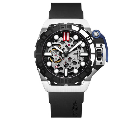 Mazzucato RIM SUB Men's Automatic Watch Black SK1-BL - Watches & Crystals