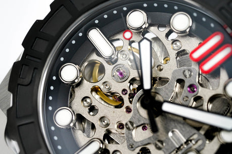 Mazzucato RIM SUB Men's Automatic Watch Black SK1-BL - Watches & Crystals