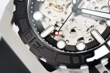 Mazzucato RIM SUB Men's Automatic Watch Black SK1-BL - Watches & Crystals
