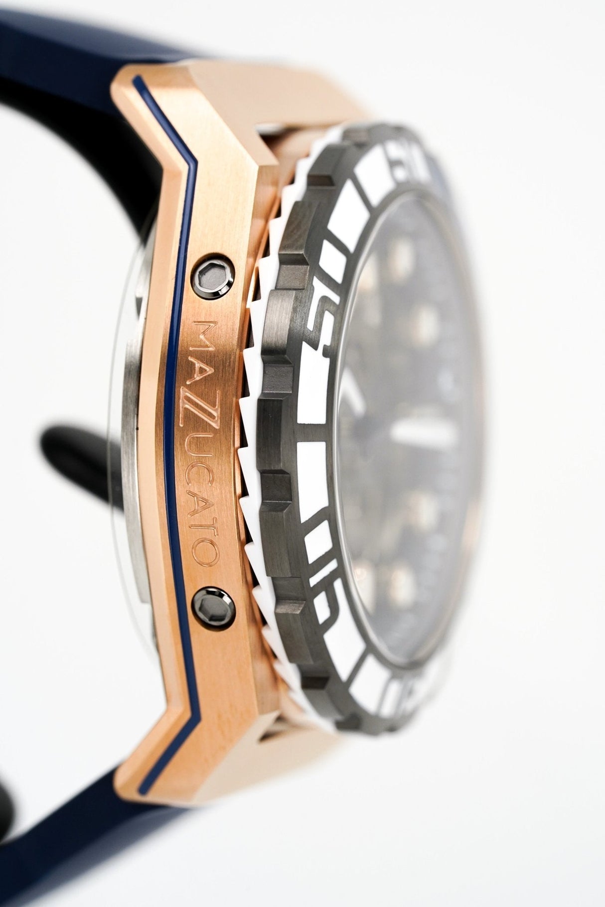 Mazzucato RIM SUB Men's Automatic Watch Blue SK2-RG - Watches & Crystals