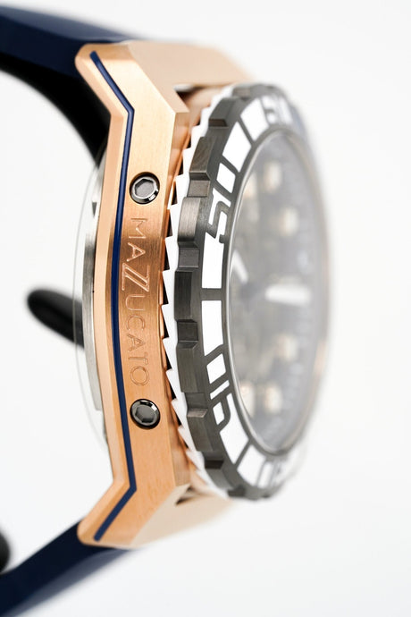 Mazzucato RIM SUB Men's Automatic Watch Blue SK2-RG - Watches & Crystals