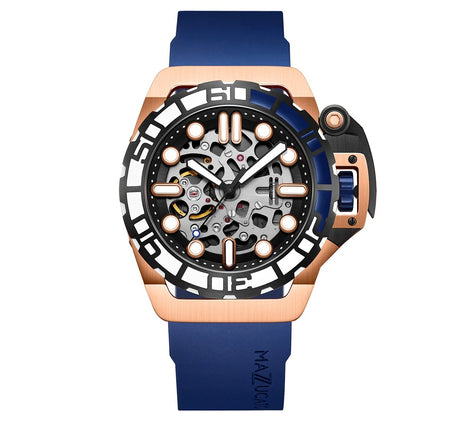 Mazzucato RIM SUB Men's Automatic Watch Blue SK2-RG - Watches & Crystals