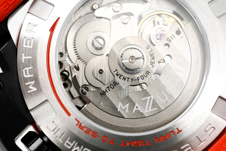 Mazzucato RIM SUB Men's Automatic Watch Orange SK3-OR - Watches & Crystals