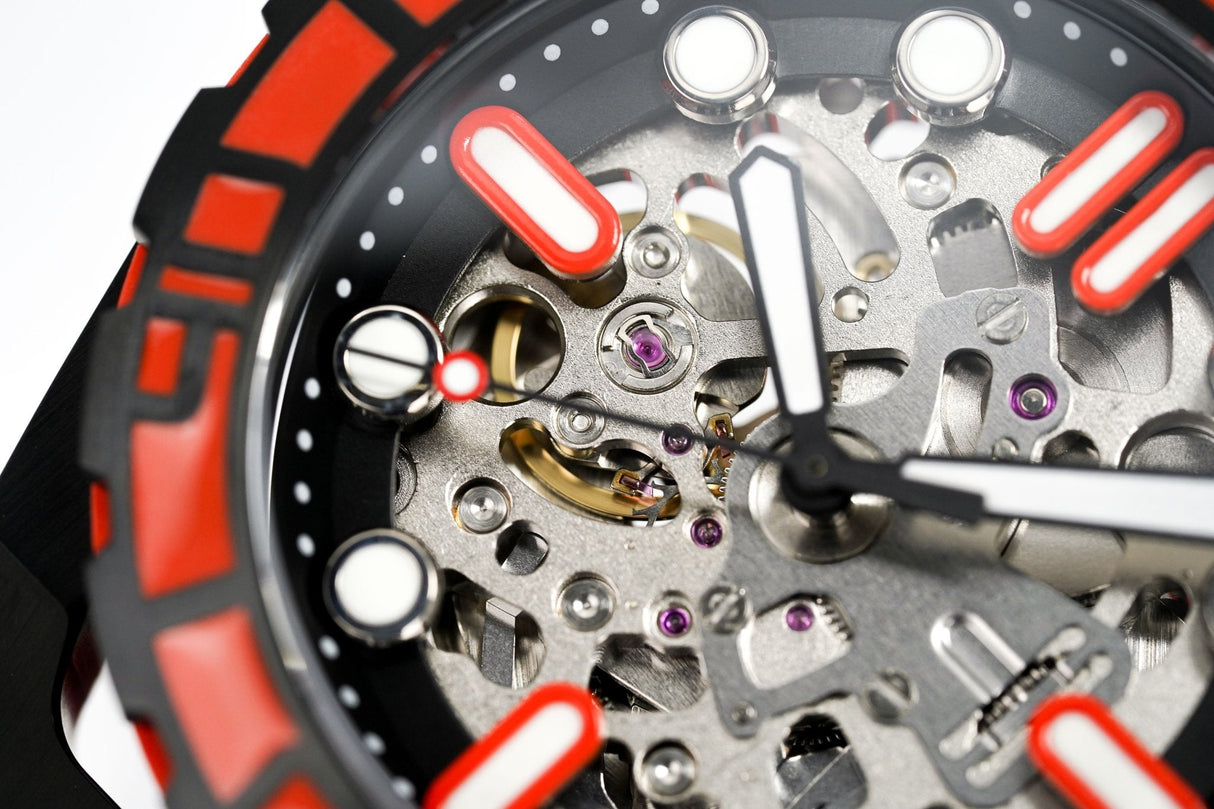 Mazzucato RIM SUB Men's Automatic Watch Orange SK3-OR - Watches & Crystals