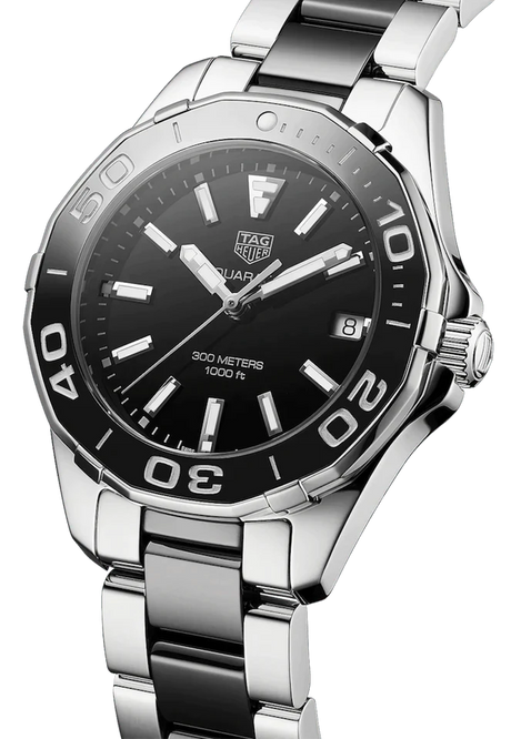 Tag Heuer Ladies Watch Aquaracer Black Ceramic WAY131A.BA0913 - Watches & Crystals