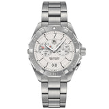 Tag Heuer Men's White Aquaracer Alarm Watch WAY111Y.BA0928 - Watches & Crystals