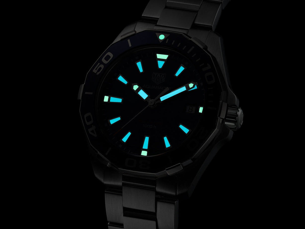 Tag Heuer Watch Aquaracer Blue 41mm WAY111C.BA0928 - Watches & Crystals