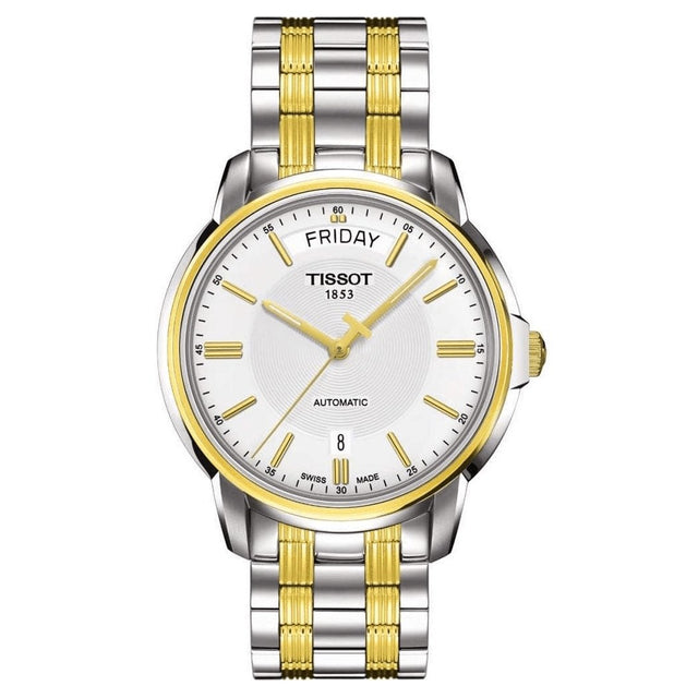 Tissot Automatics Men's Watch III Day Date Two Tone 39mm - Watches & Crystals