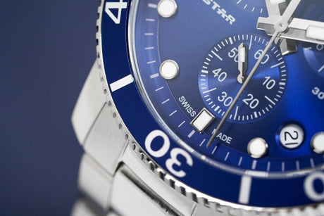 Tissot Chronograph Watch SEASTAR 1000 Blue T1204171104100 - Watches & Crystals
