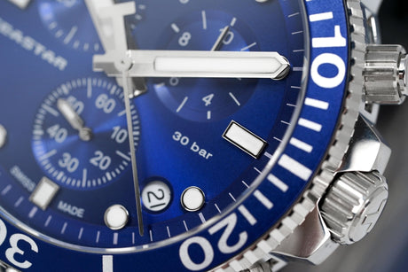 Tissot Chronograph Watch SEASTAR 1000 Blue T1204171104100 - Watches & Crystals
