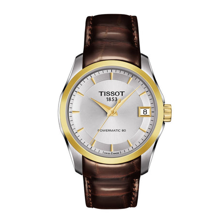 Tissot Couturier Date Leather Strap - Watches & Crystals