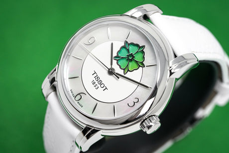 Tissot Ladies Automatic Watch Lady Heart Flower Powermatic 80 - Watches & Crystals