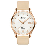 Tissot Ladies Watch Heritage Visodate Rose Gold T1184103627701 - Watches & Crystals