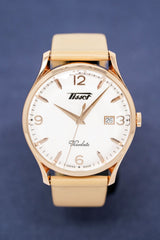 Tissot Ladies Watch Heritage Visodate Rose Gold T1184103627701 - Watches & Crystals