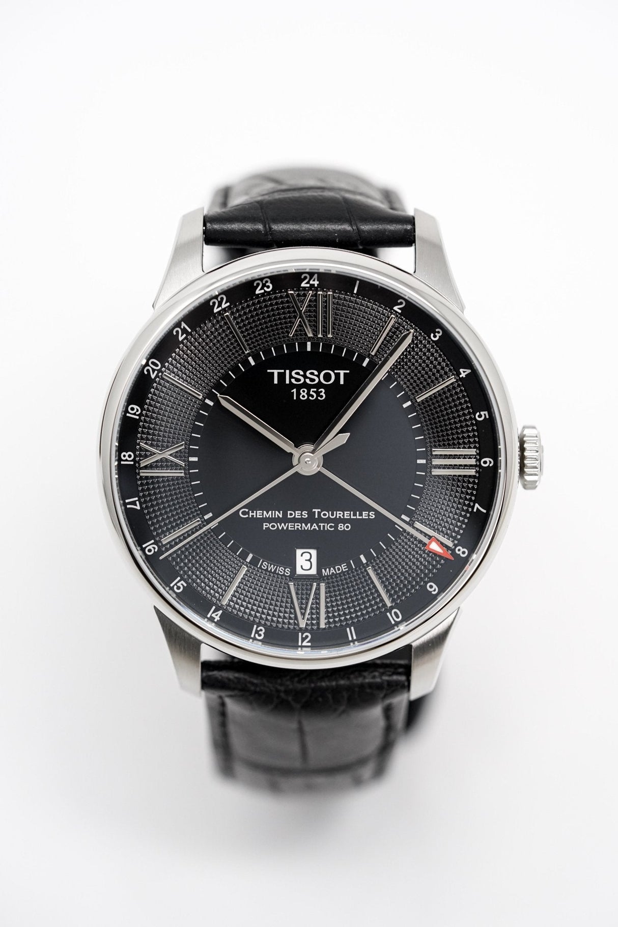 Tissot Men's Automatic Watch Chemin Des Tourelles Black - Watches & Crystals