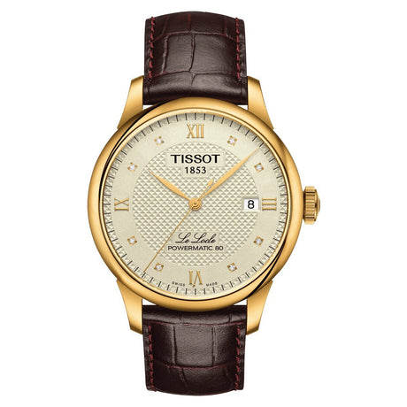 Tissot Men's Automatic Watch Le Locle Powermatic 80 T0064073626600 - Watches & Crystals
