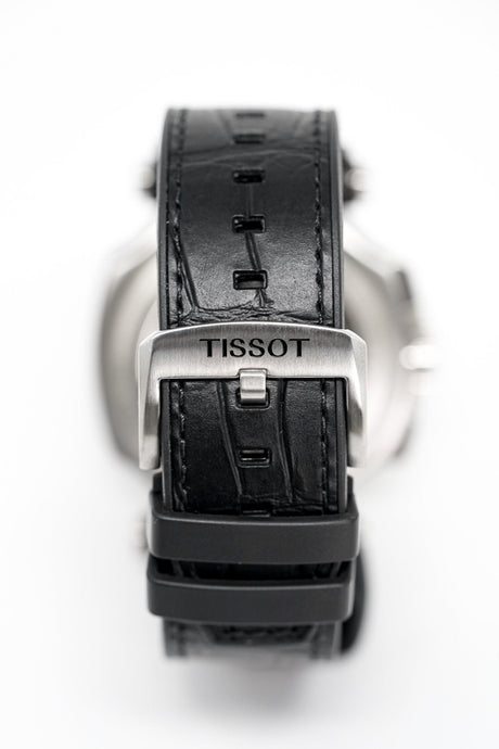 Tissot Men's Automatic Watch T-Race Chronograph Black T1154272706100 - Watches & Crystals