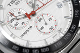Tissot Men's Chronograph Watch PRS 516 Steel White T1004171103100 - Watches & Crystals