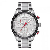 Tissot Men's Chronograph Watch PRS 516 Steel White T1004171103100 - Watches & Crystals
