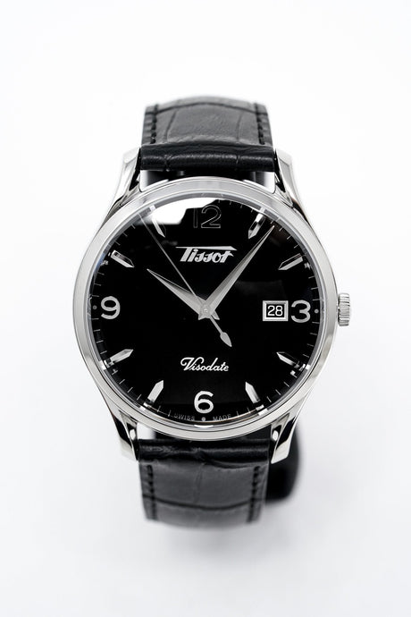 Tissot Men's Watch Heritage Visodate Black T1184101605700 - Watches & Crystals