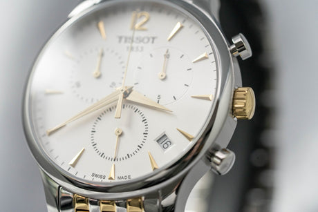 Tissot T-Classic Tradition Chronograph Two Tone - Watches & Crystals