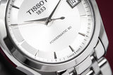 Tissot Women's T-Classic Automatic Watch Couturier Powermatic 80 Date - Watches & Crystals