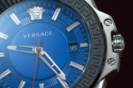 Versace Chain Reaction Blue - Watches & Crystals