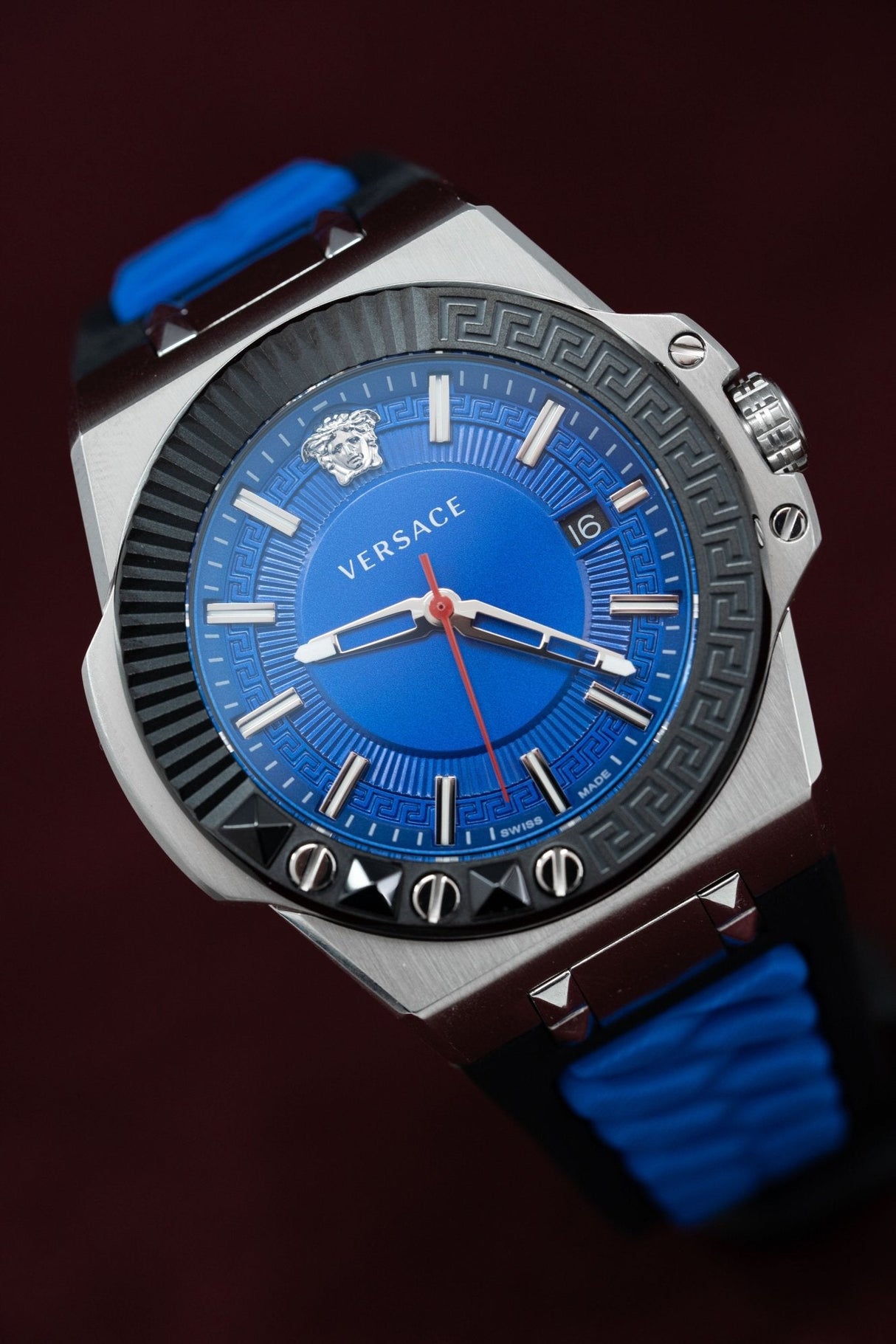 Versace Chain Reaction Blue - Watches & Crystals