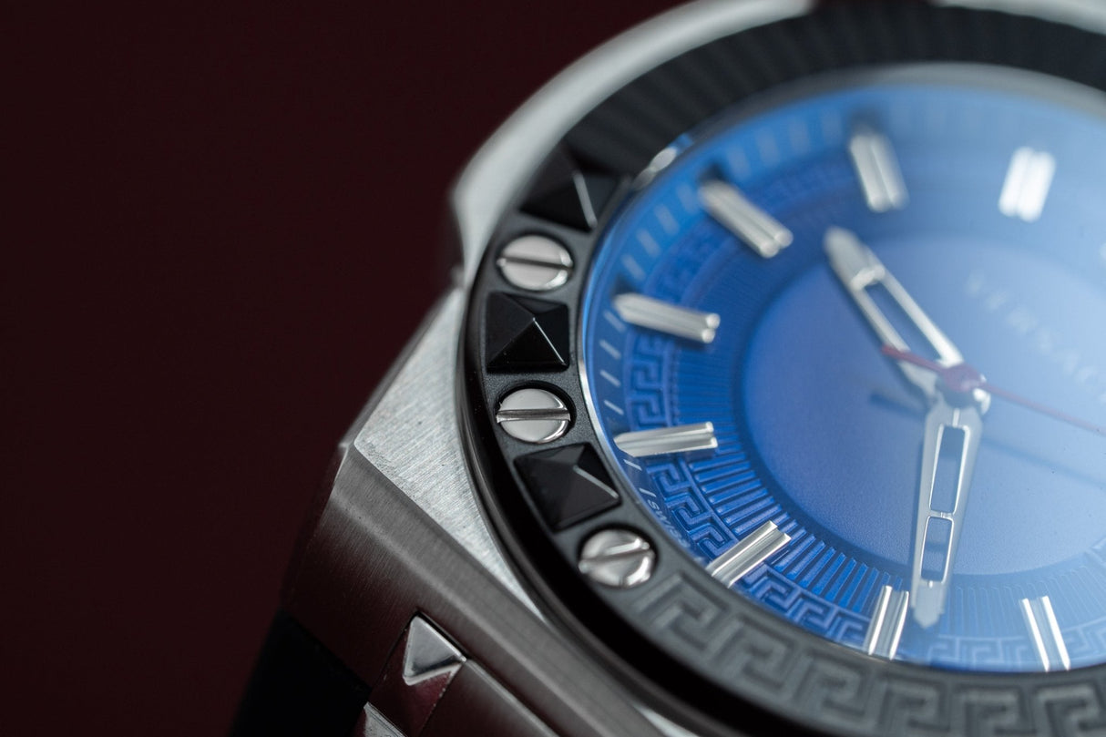 Versace Chain Reaction Blue - Watches & Crystals