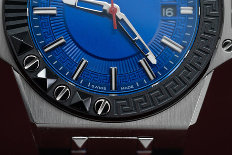 Versace Chain Reaction Blue - Watches & Crystals