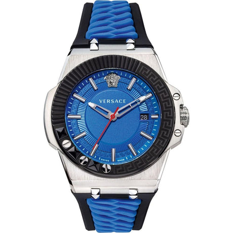 Versace Chain Reaction Blue - Watches & Crystals