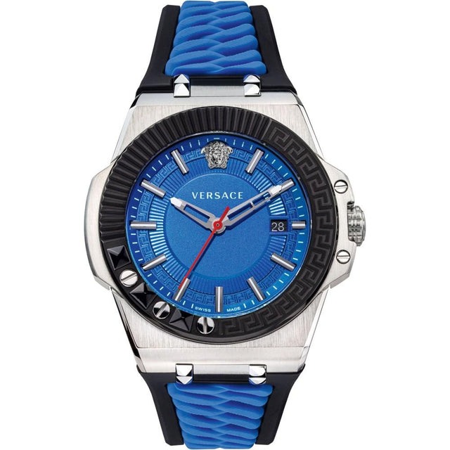 Versace Chain Reaction Blue - Watches & Crystals