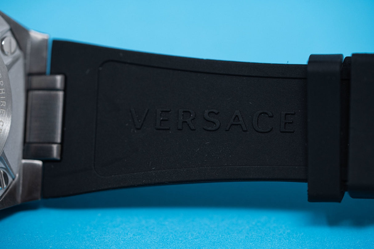 Versace Chain Reaction Date White - Watches & Crystals