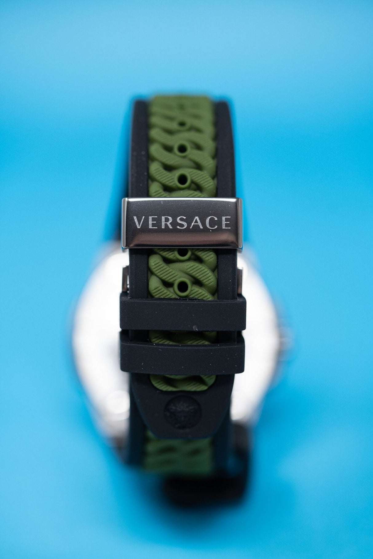 Versace Chain Reaction Date White - Watches & Crystals