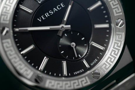 Versace Greca Logo Small Seconds - Watches & Crystals