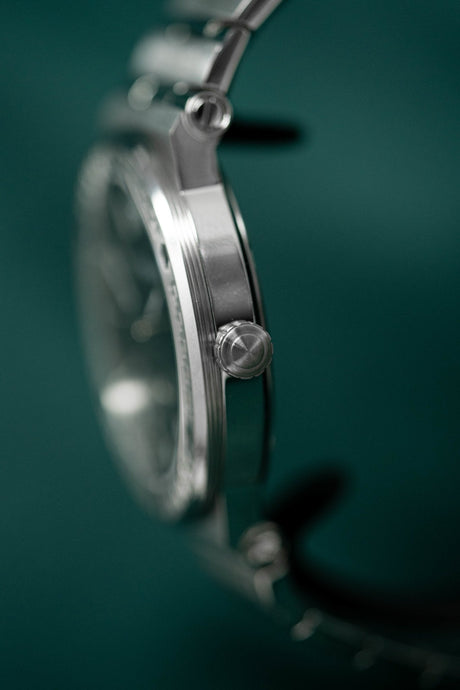 Versace Greca Logo Small Seconds - Watches & Crystals